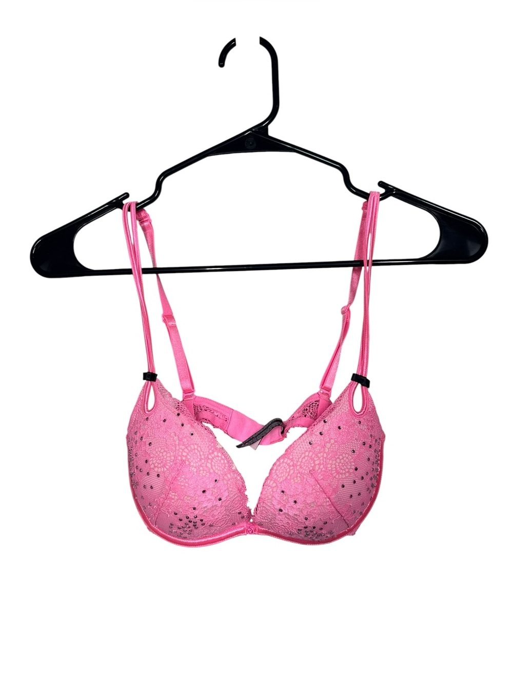 Victoria's Secret Sexy Little Things Rhinestone Bra Size 34B